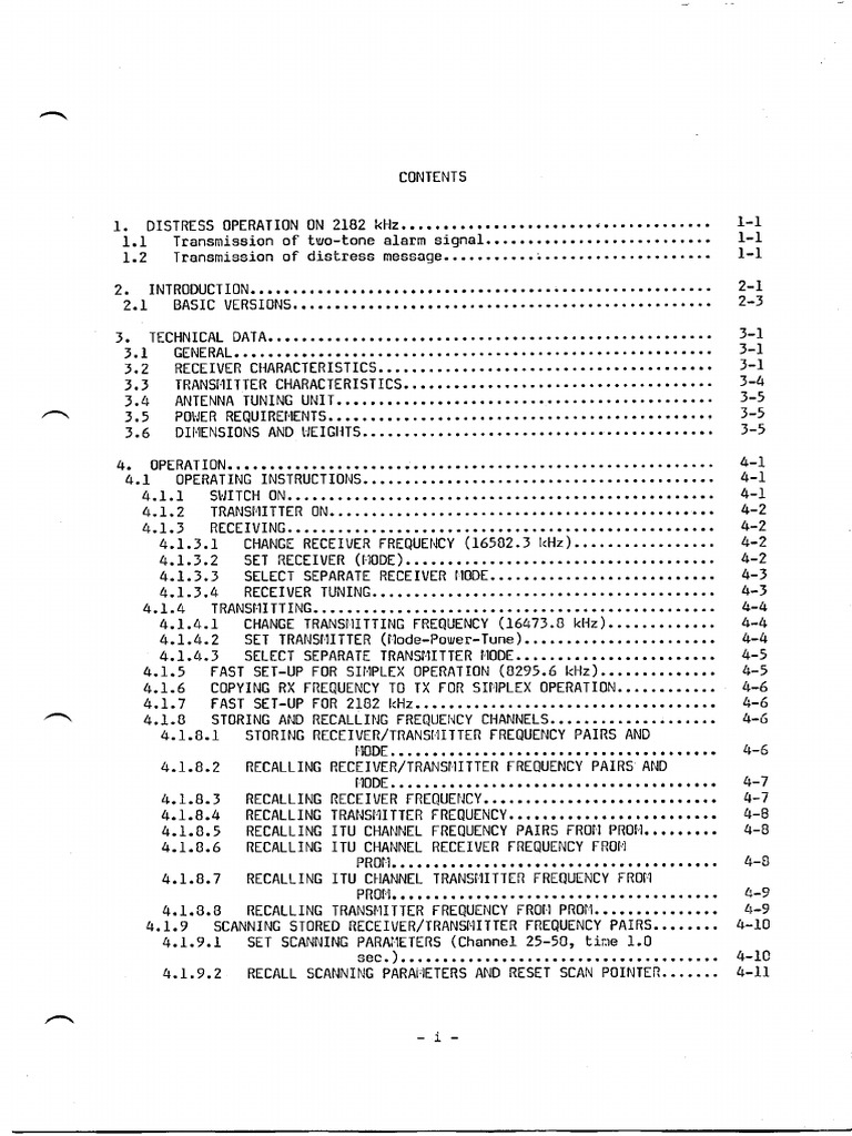 2182 kHz Distress Operation Guide | PDF | Transmitter | Decibel