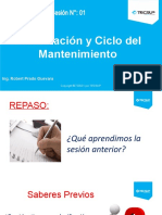 Sesión 1 - Planeamiento y Ciclo Del Mantenimiento