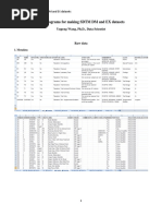 SAS Programs For Making SDTM DM and EX Datasets: Yupeng Wang, PH.D., Data Scientist