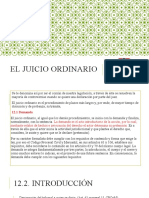 EL JUICIO ORDINARIO