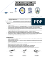 Anexo IA Declaración Jurada NO Plagio INVESTIGACIÓN