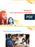 Leo Club Service Activities