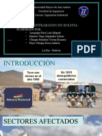 El contrabando en Bolivia y sus efectos en los sectores agrícola, textil y de alimentos