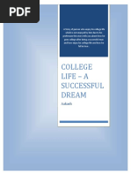 College Life - A Successful Dream