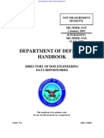 Department of Defense Handbook: Directory of Dod Engineering Data Repositories
