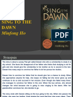 Sing To The Dawn: Minfong Ho