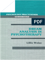 Dream Analysis in Psychotherapy.lillie Weiss