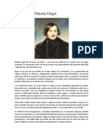 Biografía de Nikolái Gógol