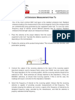 Radiated Emissions Measurement How To