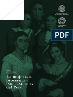 La Mujer en El Proceso de Independencia Del Perú