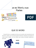 Interfaz de Word y Sus Caracterisiticas