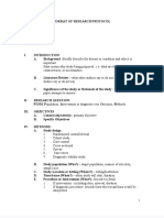 Research Protocol Format Guide