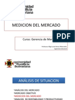 Medicion Del Mercado