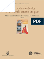 Adivinación y Oráculos en El Mundo Andino Antiguo