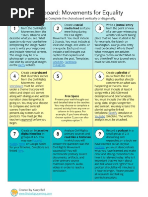Choice Board