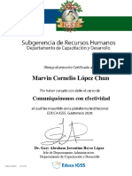 Certificado de Participacin