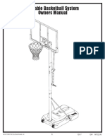 Portable Basketball System Owners Manual