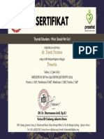 Sertifikat Webinar Prosehat 17 Juni 2021 a.n. dr. Desti Pratiwi
