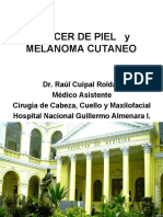 CLASE 4. CANCER DE PIEL y MELANOMA CUTANEO 2016