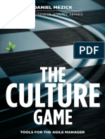 The Culture Game Tools For The Agile Manager - Nodrm