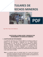 Sesión 9 Titulares Del Derecho Minero