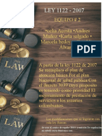 ley 1122-2007