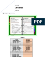 Modal Auxiliary Verbs 