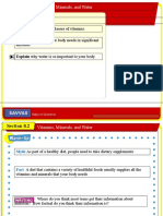 Objectives Identify The Two Main Classes of Vitamins. List Seven Minerals Your Body Needs in Significant