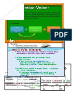 Active and Passive Voice Review and Workshop Once