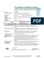 Certified Reference Material - Certificate of Analysis: Hydroxynorketamine, Primary Measurement Standard