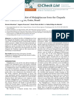 Check List: An Illustrated Checklist of Malpighiaceae From The Chapada Dos Veadeiros Region, Goiás, Brazil