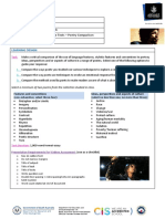 2021 Poetry Comparison Task Sheet