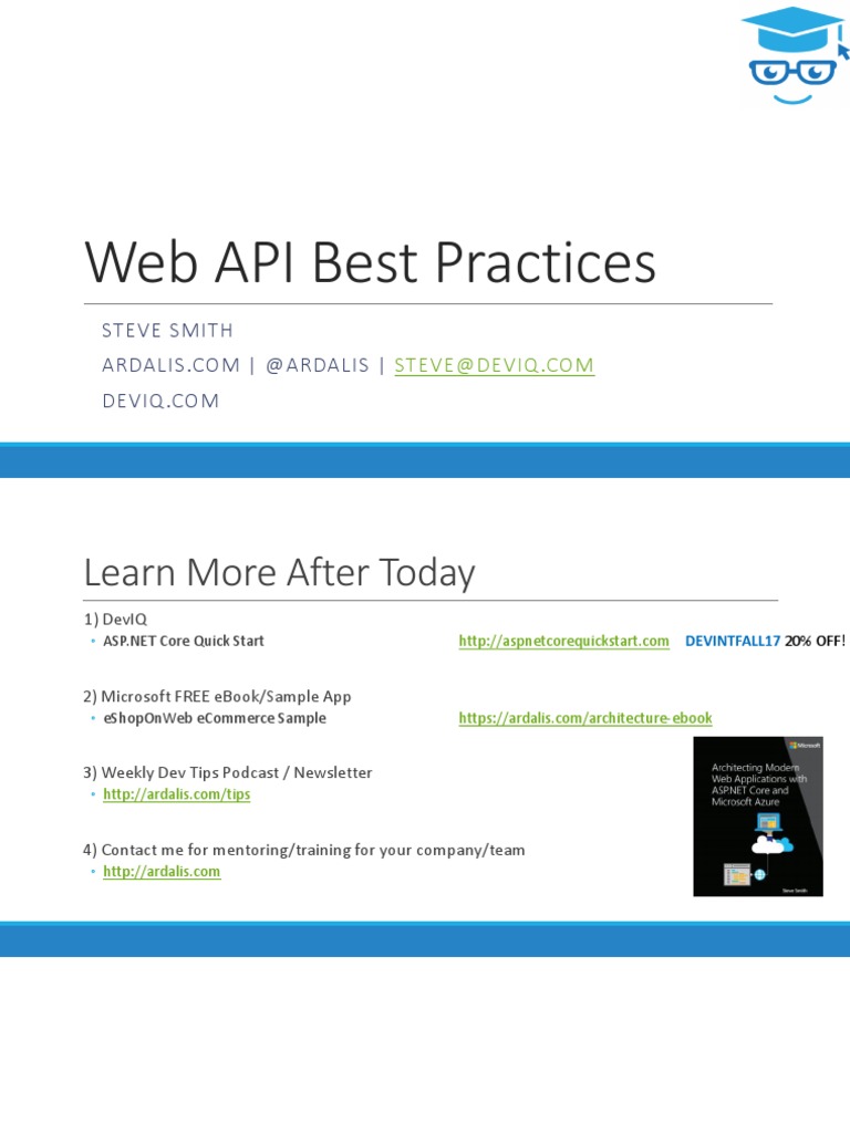 Web API Best Practices | PDF | Representational State Transfer ...