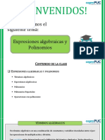 CC - PPT - Expresiones Algebraicas y Polinomios