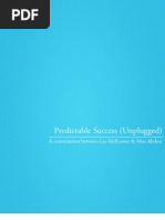 Les McKeown- Predictable Success (Unplugged)