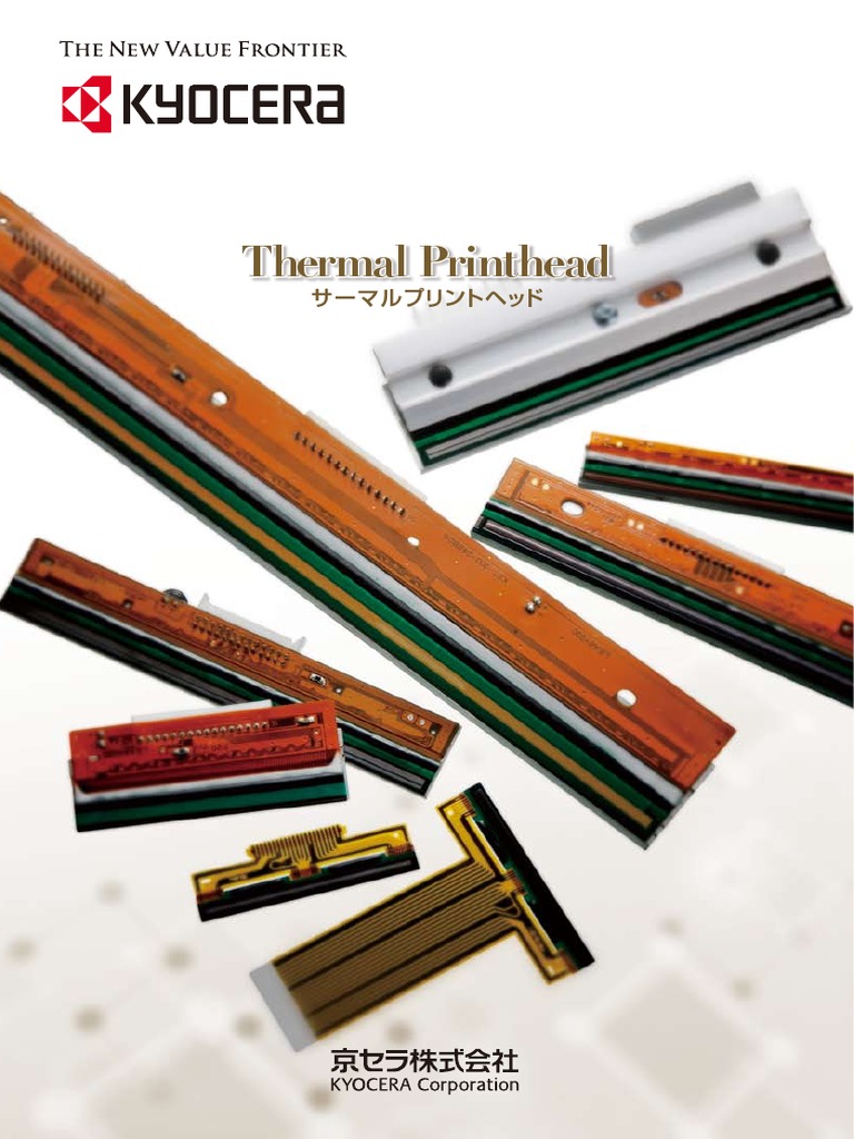 Cabezales Termicos Kiocera | PDF
