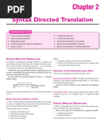 2 Syntax Directed Transiation