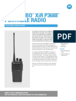 Mototrbo Xir P3688 Portable Radio: You'Re Simply More Efficient