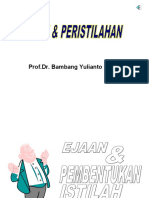 Pedoman Ejaan Bahasa Indonesia - Prof. Bambang Yulianto