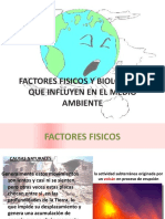 Factores Fisicos y Biologicos Que Influyen en El