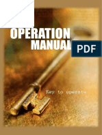 Overall Operation Manual