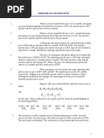 Derivatives Problem Set