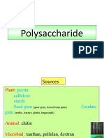 Polysaccharide - gums