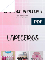 Catalogo de Papeleria Pequeñeces