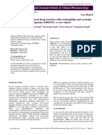 Phenobarbitone Induced Drug Reaction With Eosinophilia and Systemic Symptoms (DRESS) : A Case Report