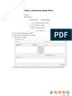 Manual Citas y Referencias Desde Word