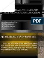 Analisis Biaya-Volume-Laba