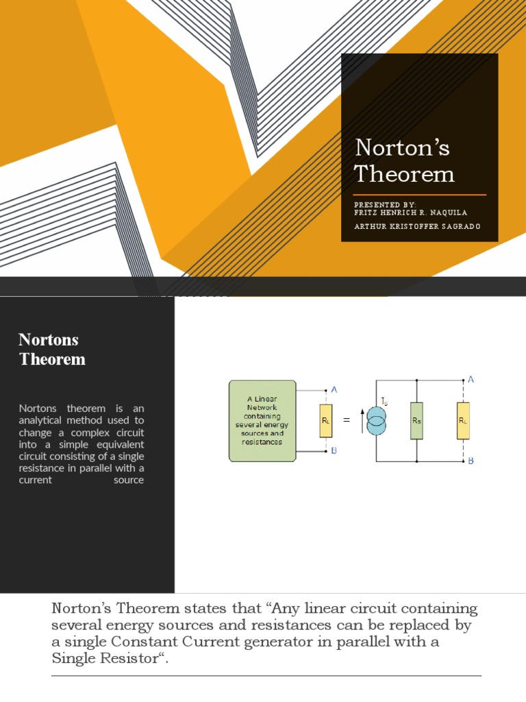 Nortons Theorem | PDF