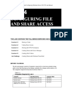 Lab 4 Configuring File and Share Access