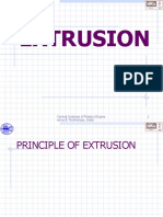 Extrusion: Central Institute of Plastics Engine Ering & Technology, India 1